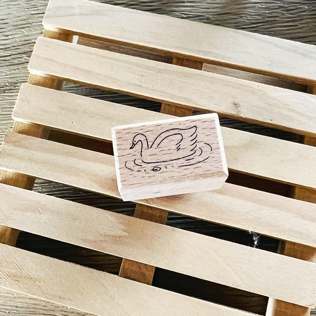 森空 Ivy Snow．天鵝/貓頭鷹/松鼠 櫸木印章