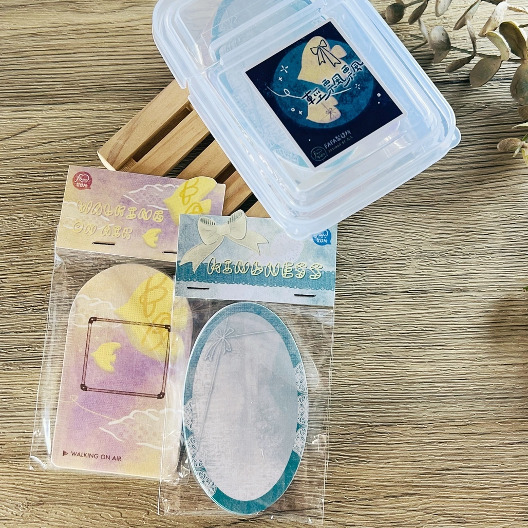 fafa製造所．Kindness & Walking on air 輕飄飄小卡系列 拼貼小卡包