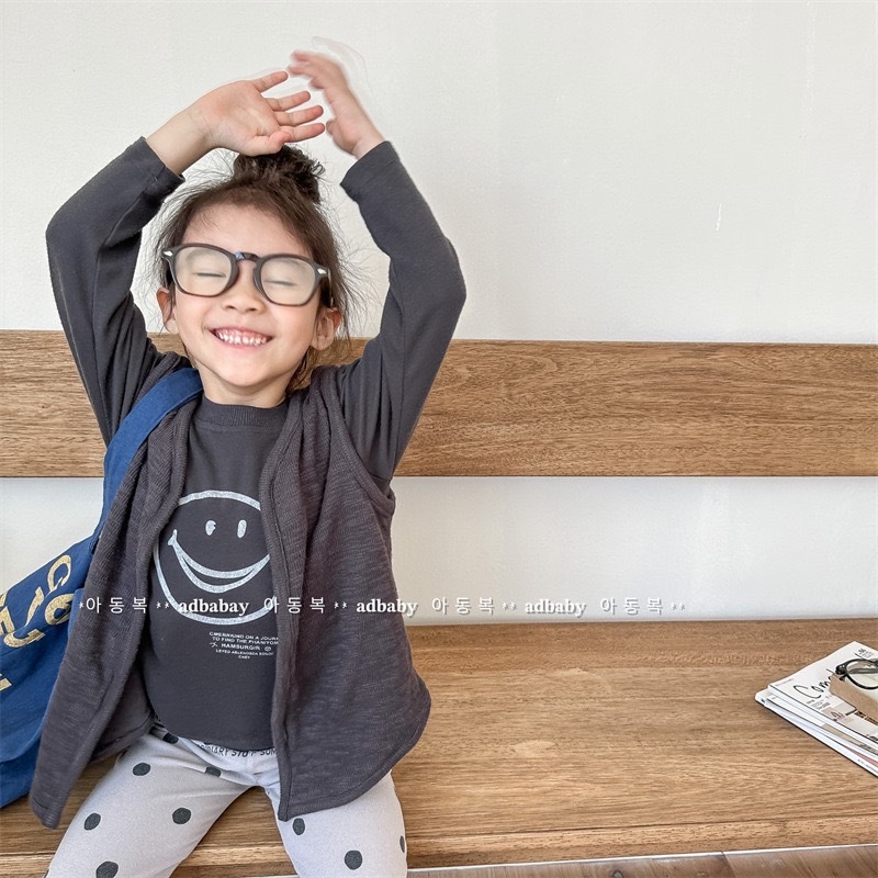 日常穿搭針織布標背心