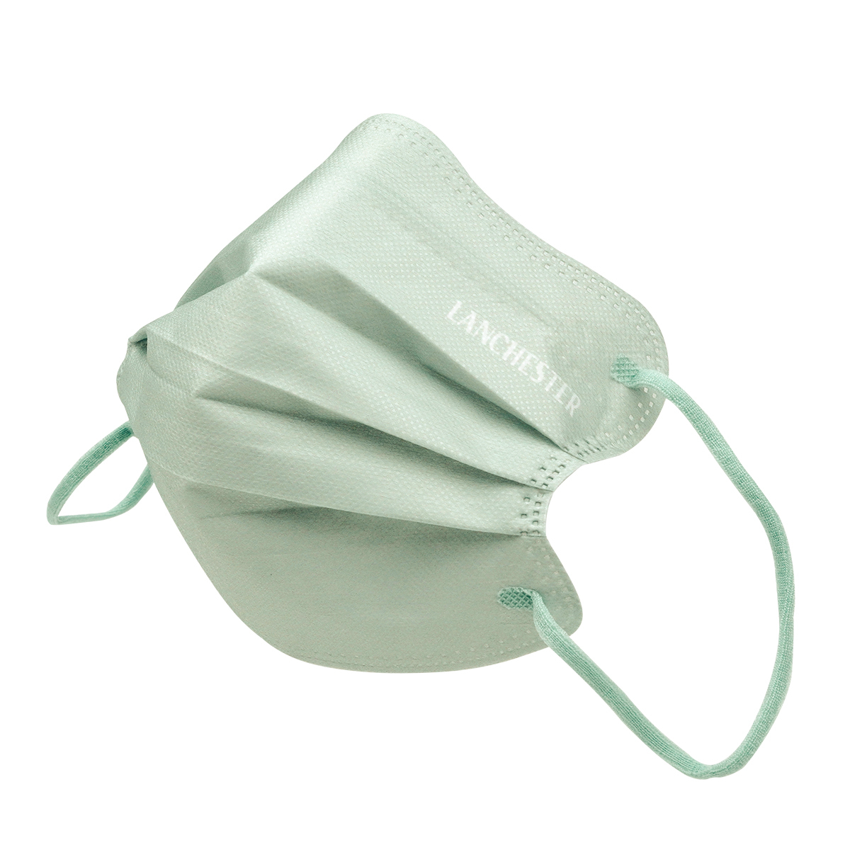 【彩蝶物語系列】成人中碼三層口罩 - 20片獨立包裝 - 抹茶綠