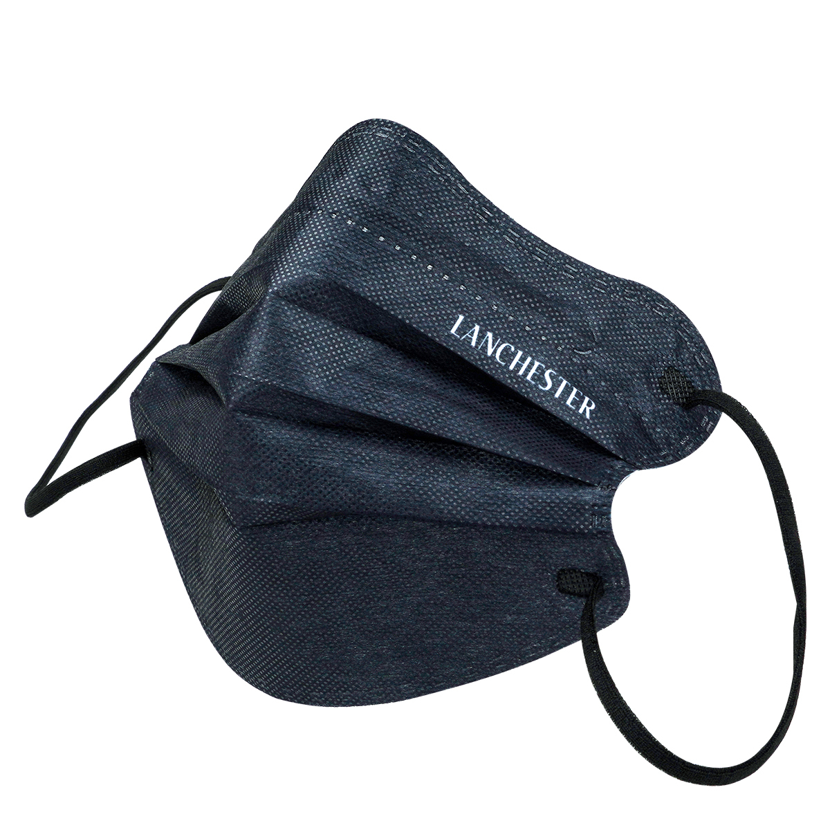 【彩蝶物語系列】成人中碼三層口罩 - 20片獨立包裝 - 黑色