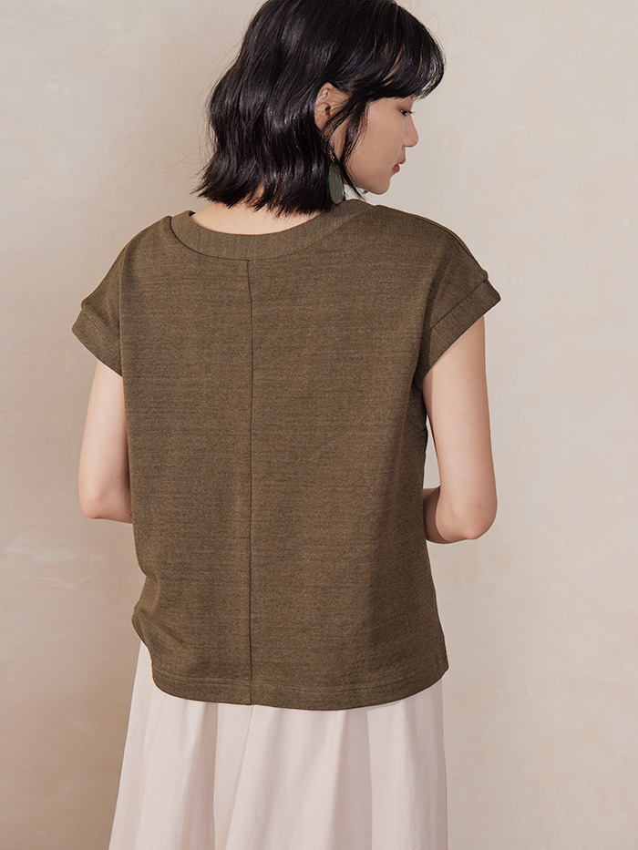 悄悄話上衣RETRO針織版- 植草