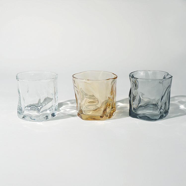 威士忌杯∣不規則系列 透明色∣FOHO