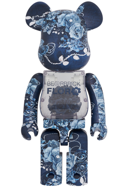 1000% BE@RBRICK FLOR@ DENIM