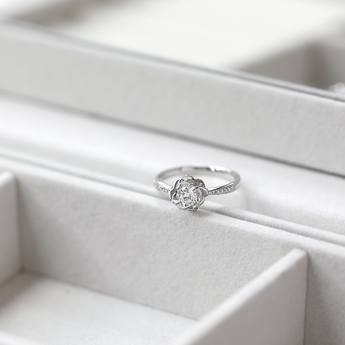 無限愛苗 — GIA30分鑽石戒指