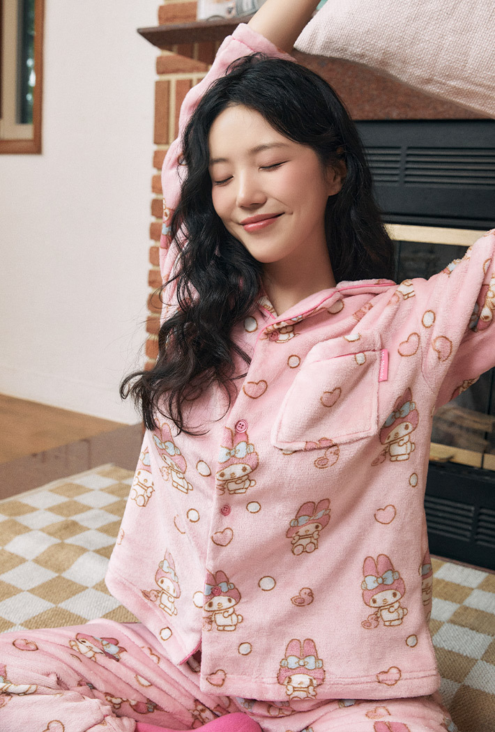 [Spao] Long Sleeve Pajama 長袖睡衣 - Melody