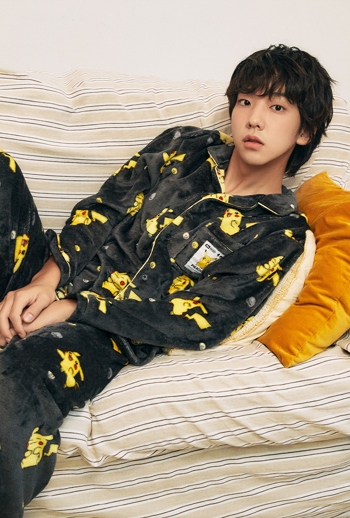 [Spao] Long Sleeve Pajama 長袖睡衣 - Pikachu