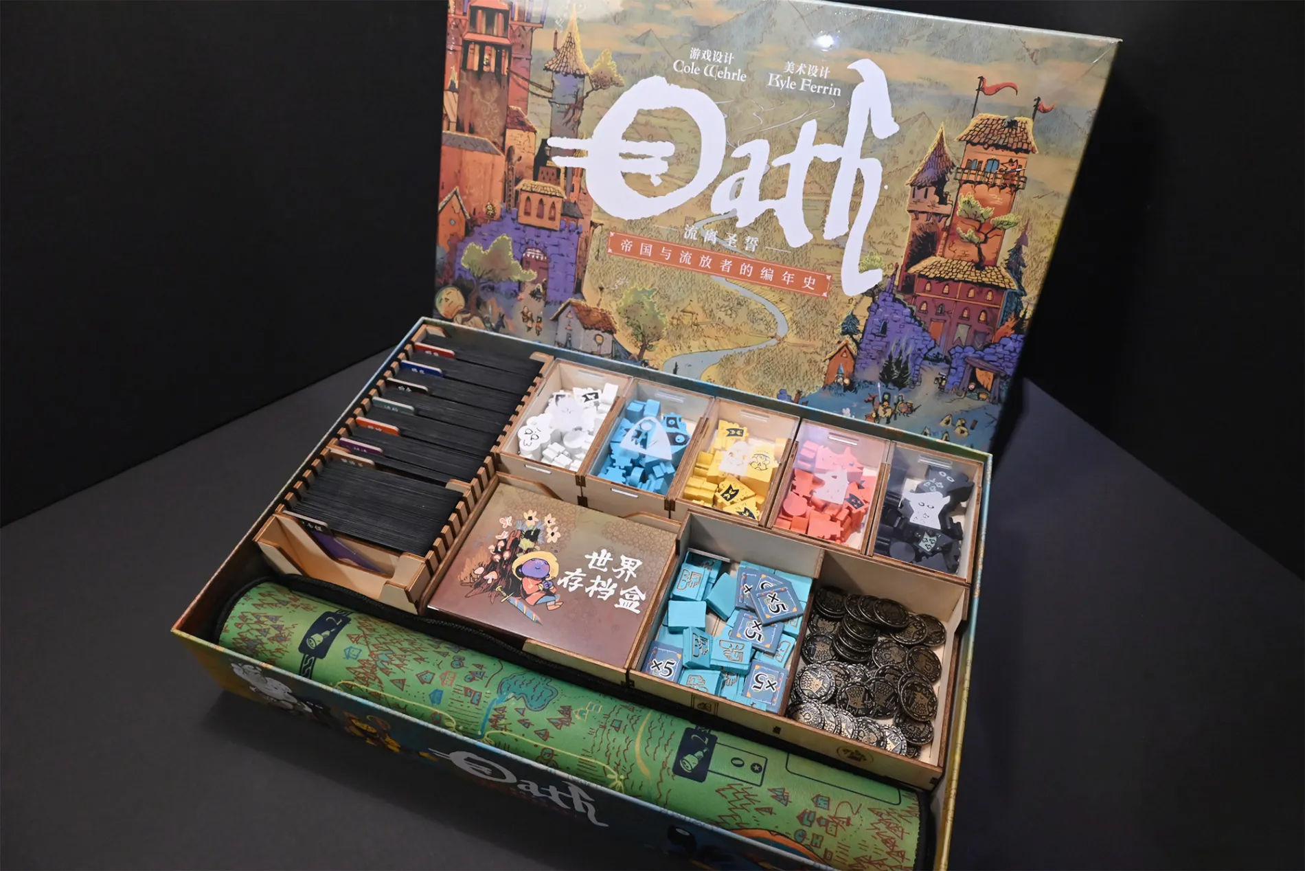 Crowbox insert -   Oath: Chronicles of Empire & Exile