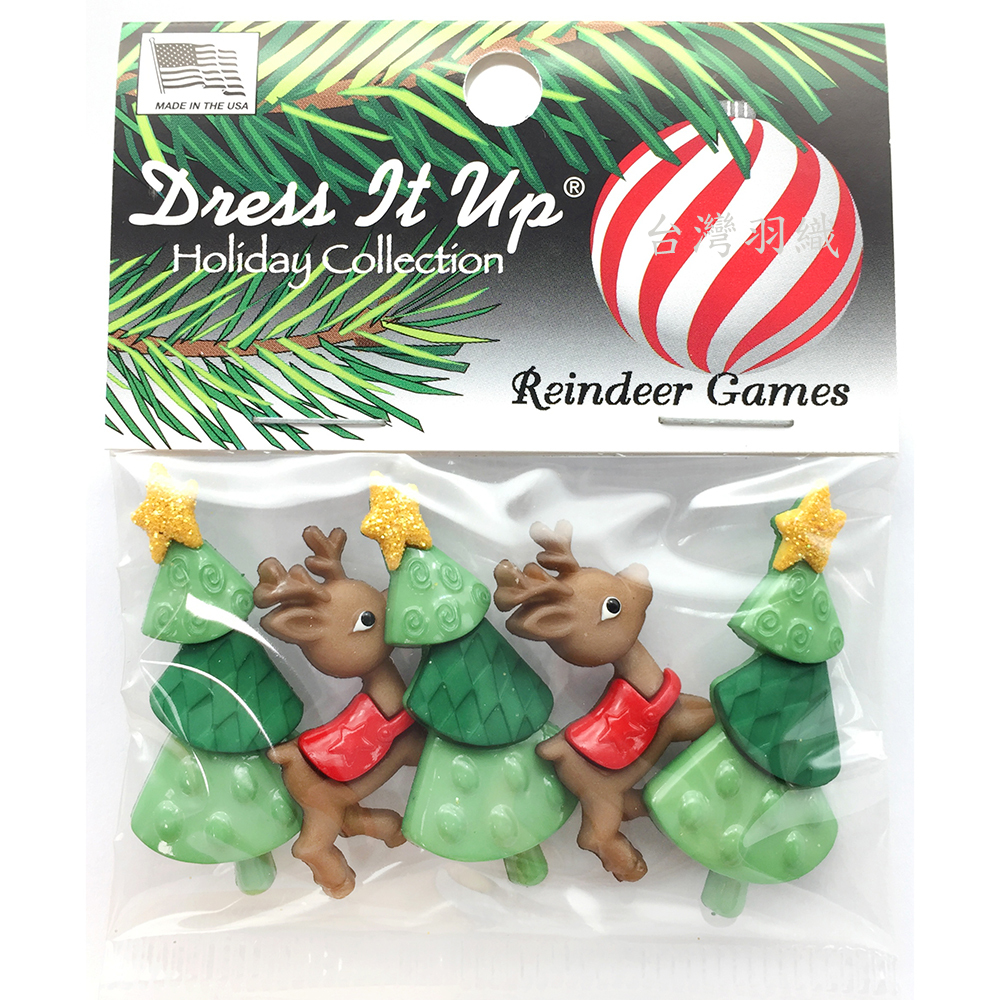 麋鹿遊戲小美釦