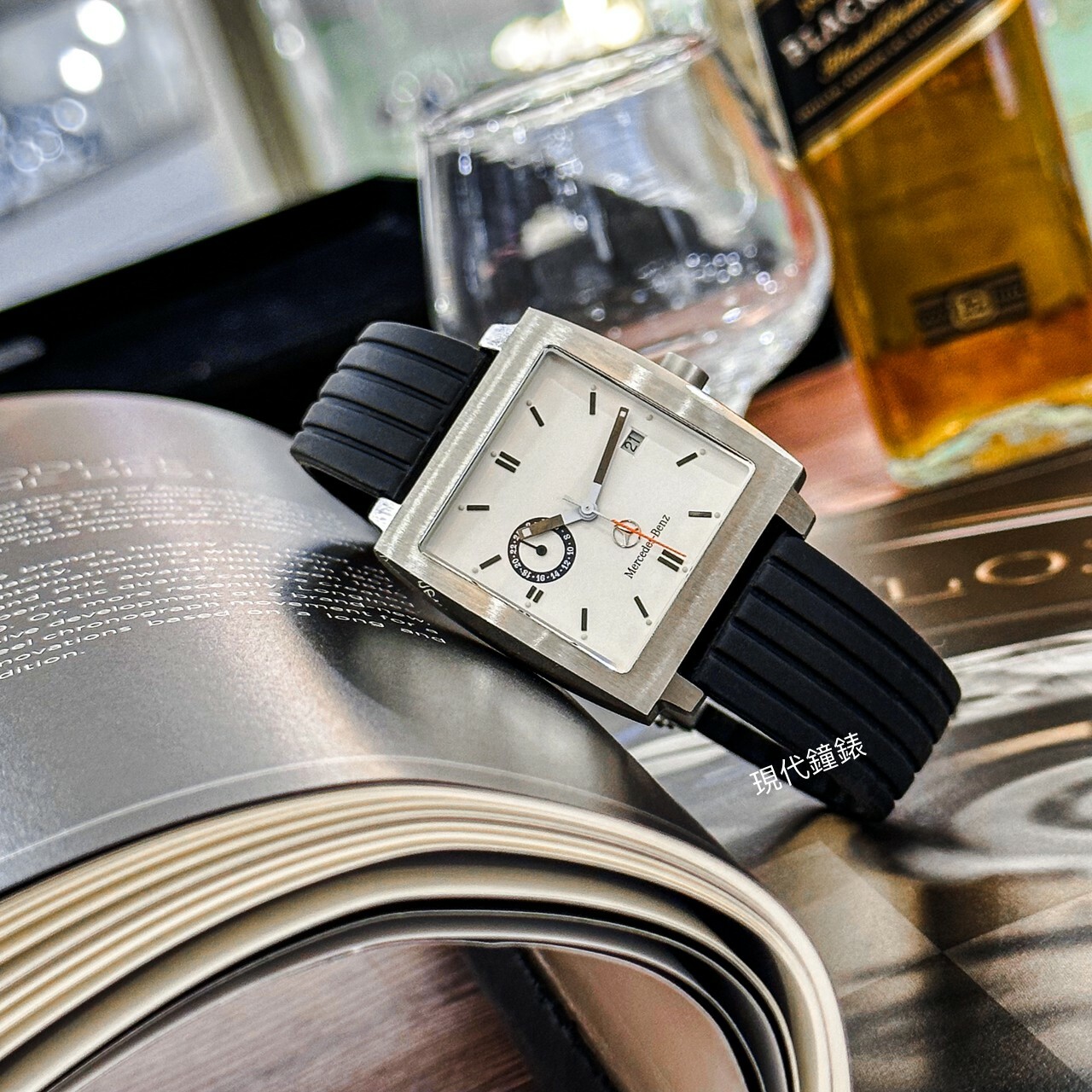 【Mercedes-Benz 賓士】經典方形紳士腕錶 1945W 36mm 現代鐘錶