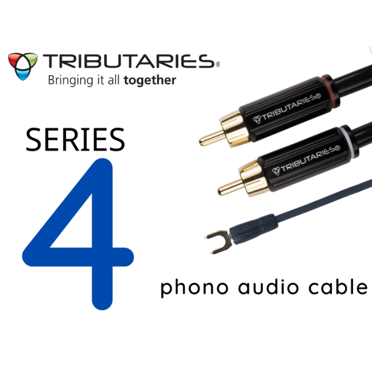 Tributaries 4PC Phono Analog Audio Cable (4N HC-OFC) (1pair)