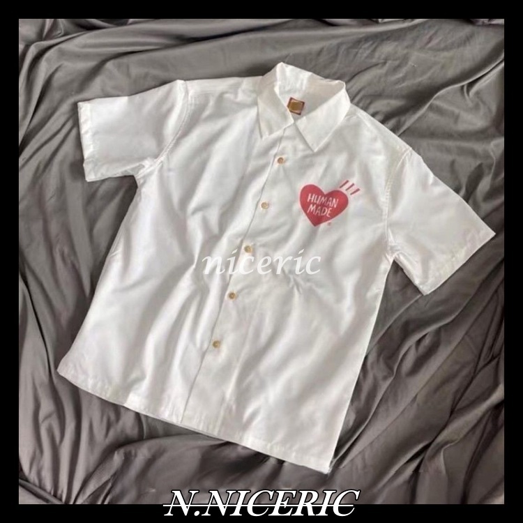 [Nice日韓歐美代購］Human Made 22SS 夏季度假風愛心泡麵拉麵 短袖 T恤 短袖 襯衫