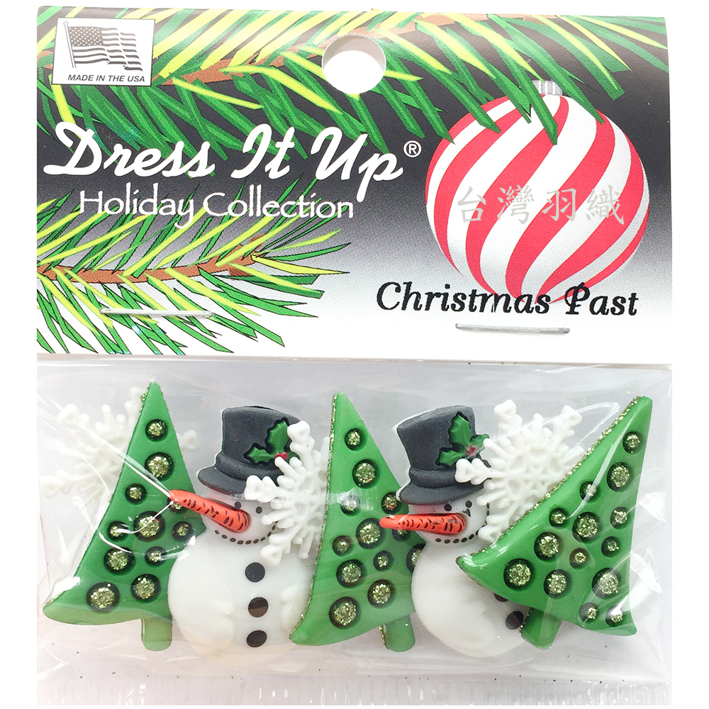 紳士雪人小美釦