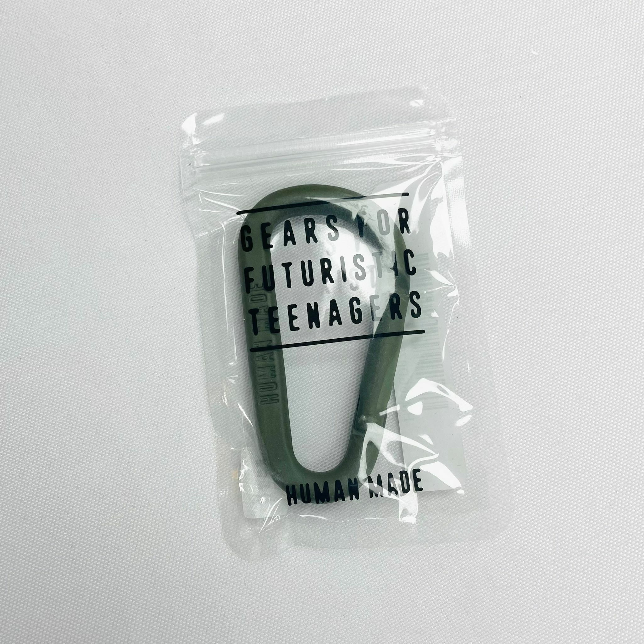 (Instock)human made - Carabiner 70mm(Olive Drab)