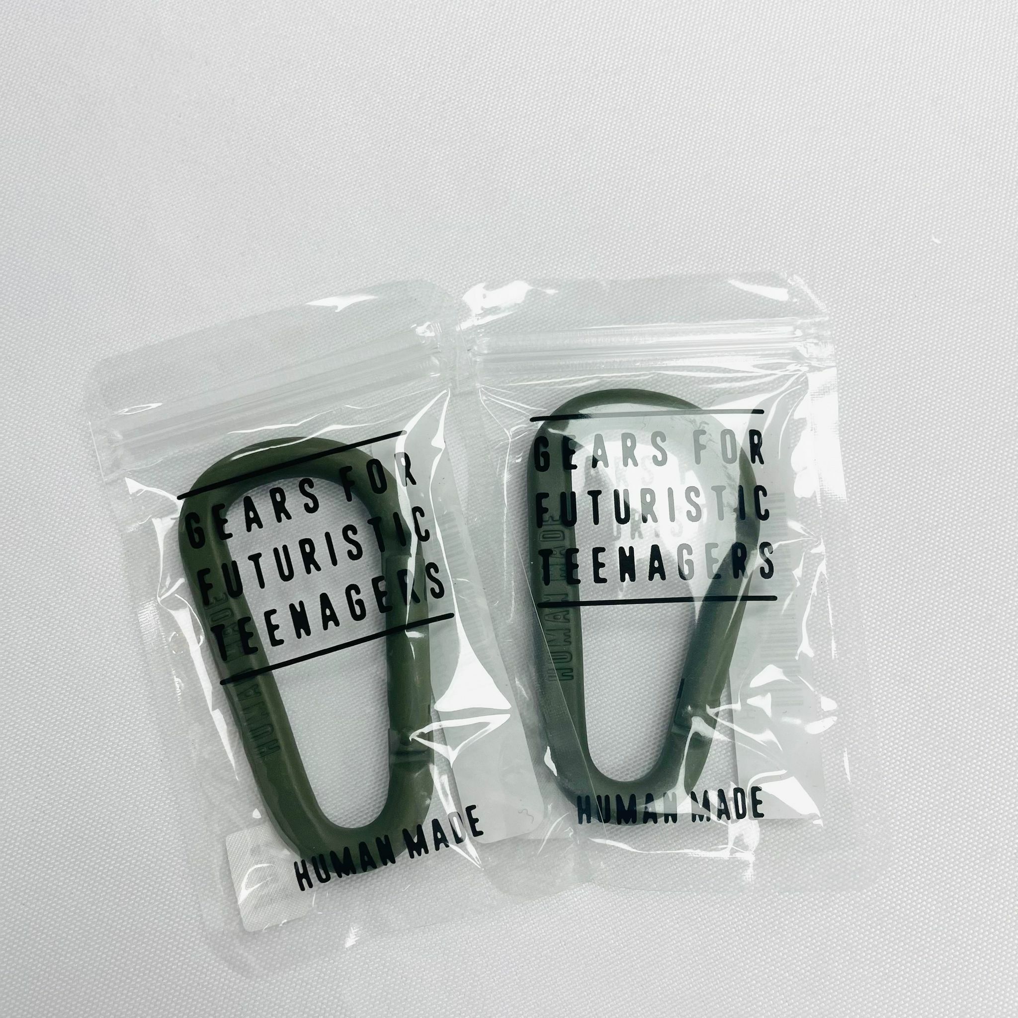 (Instock)human made - Carabiner 70mm(Olive Drab)