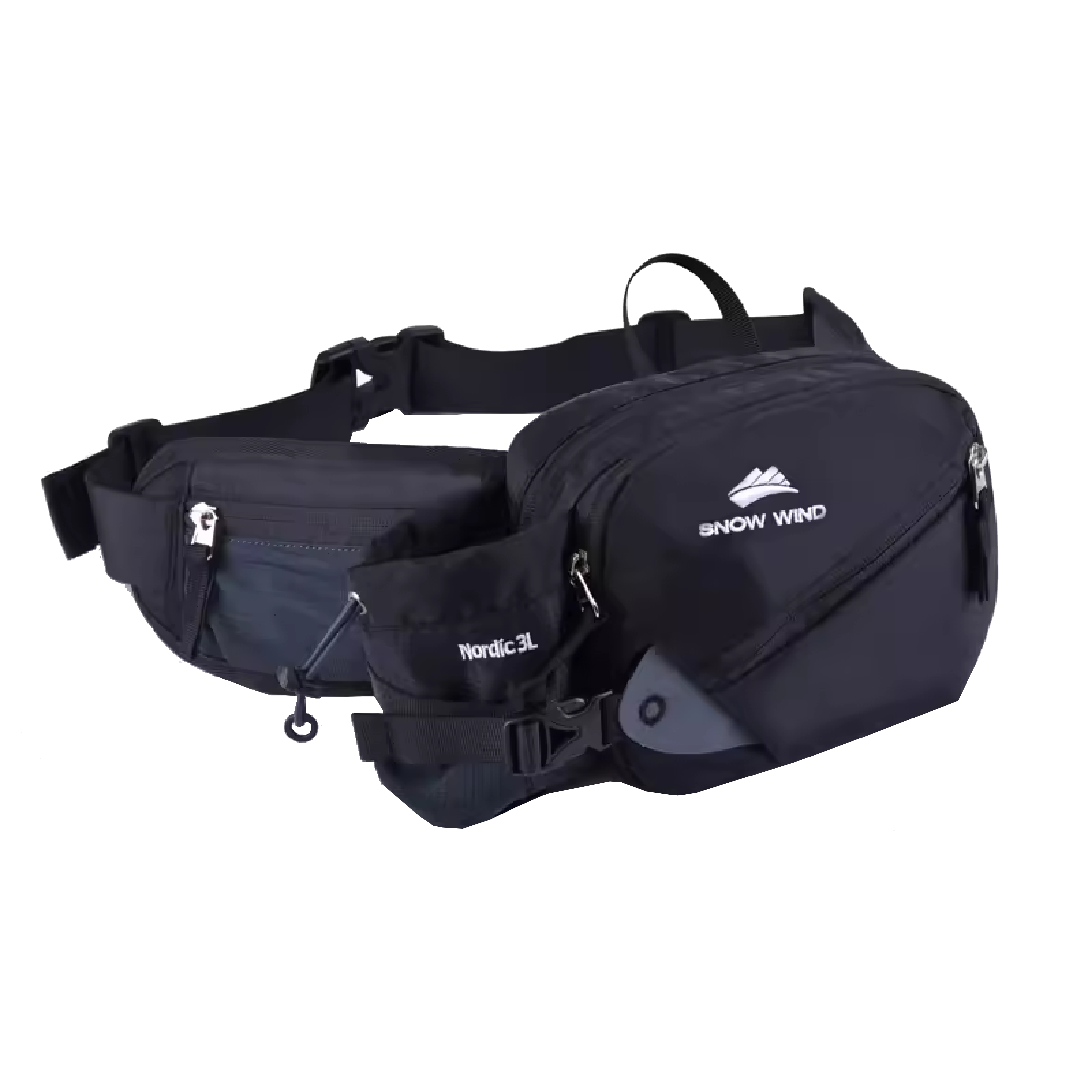 多功能單水壺腰包 (4色) 腰間包/多口袋/輕量/防潑水 70CSW12021