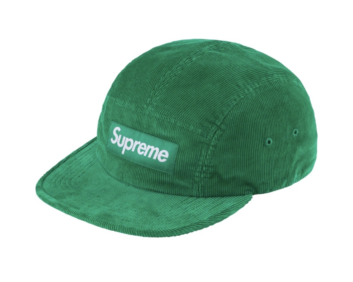 預購┃Supreme Corduroy Camp Cap 燈芯絨五分割