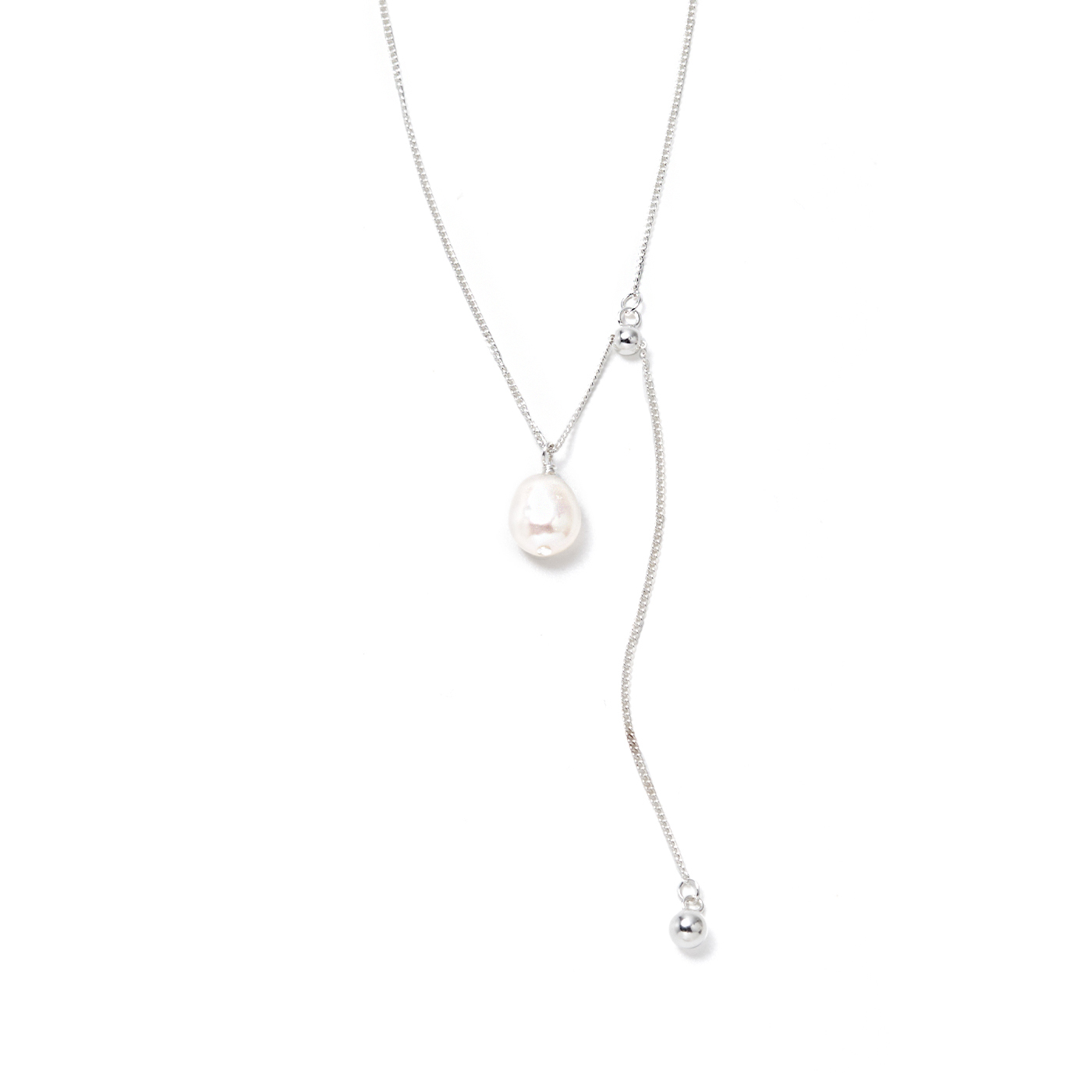 平價飾品,純銀,珍珠,項鍊