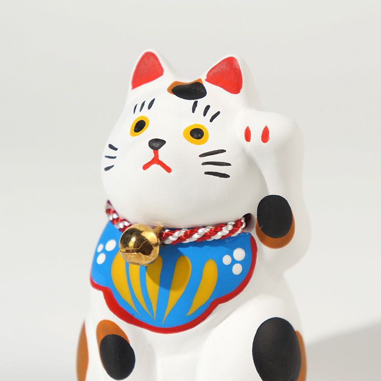 招財貓∣陶瓷招財貓系列 三花貓∣日本 craftman house