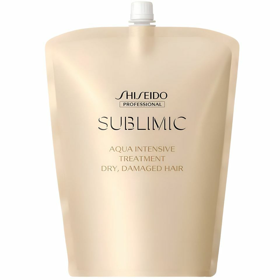 資生堂 - Sublimic Aqua Intensive 水凝護髮素 (乾旱且受損髮絲) 1800g