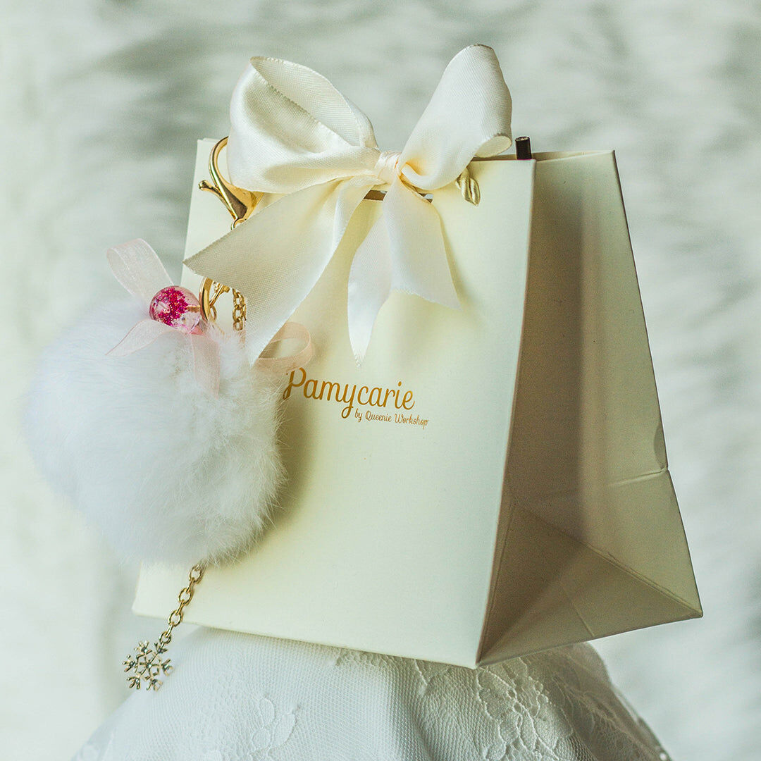 POM POM Peony Hair Clip Set