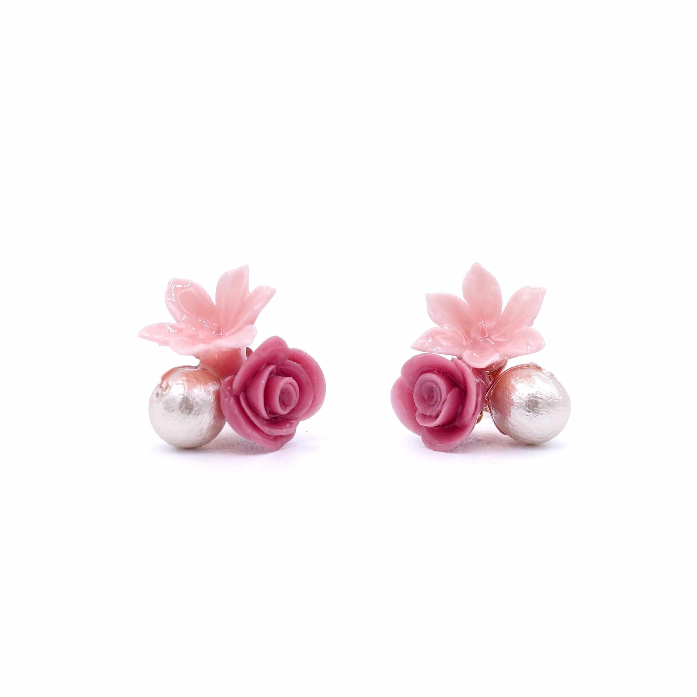 ROSY ROSIE Curd Sterling Silver Earrings