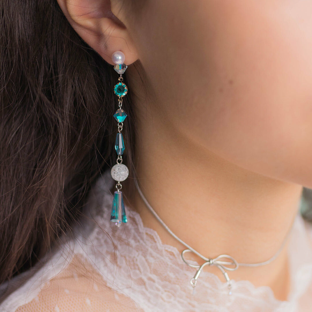 Raindrop 925 Silver Earrings