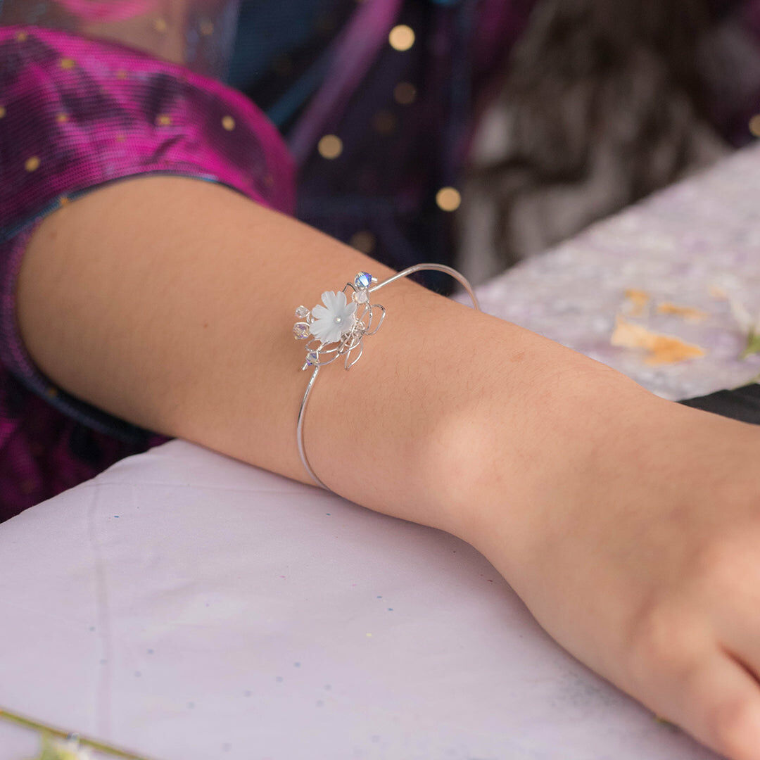 Rainshower LOCK-ME-UP Silver-plated Bangle