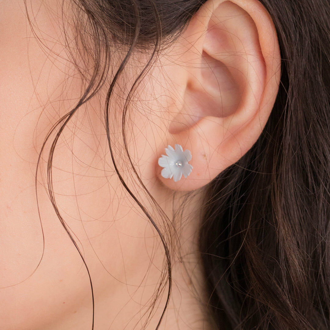 Rainshower 3-in-1 925 Silver Bouquet Earrings Set