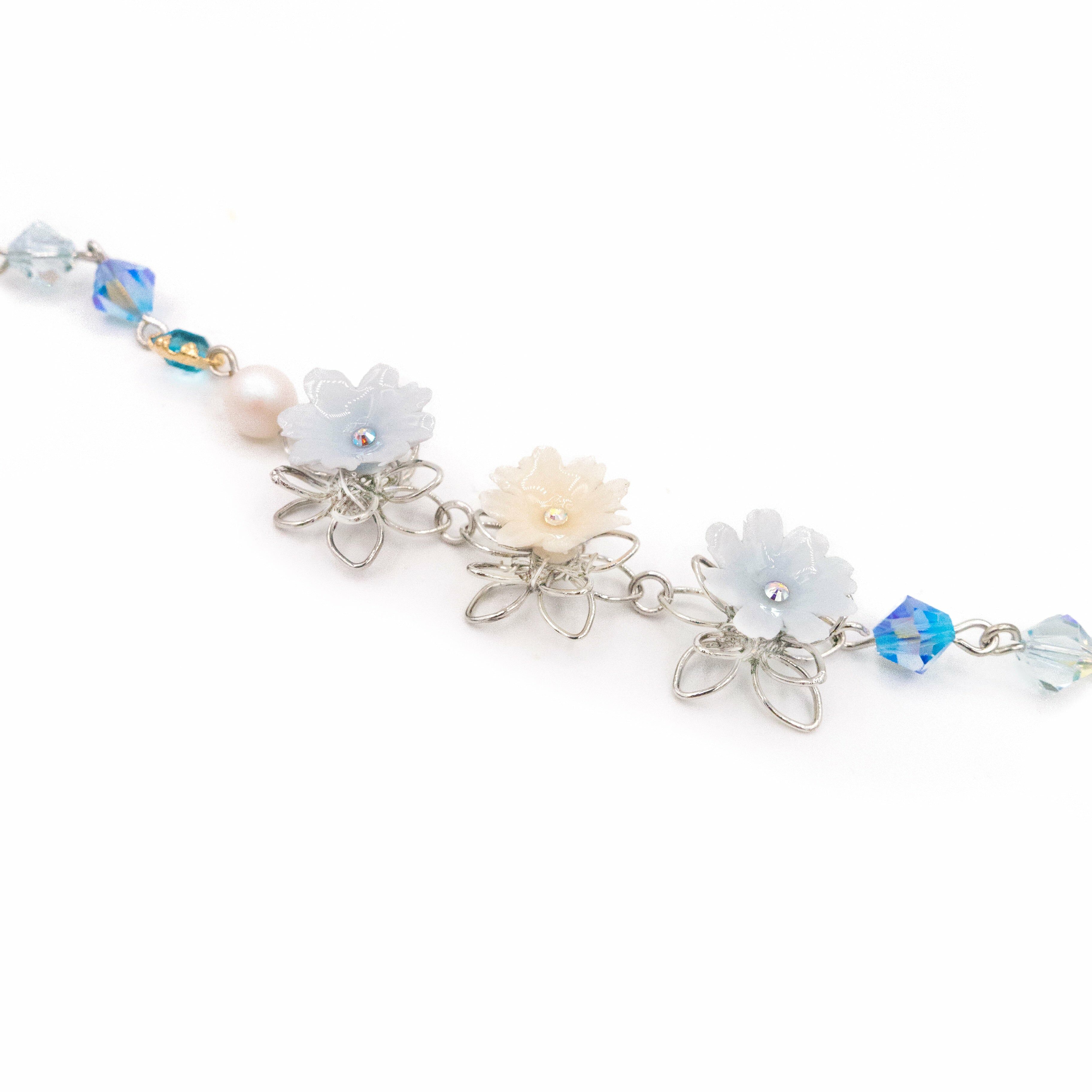 Rainshower 925 Silver Charm Bracelet