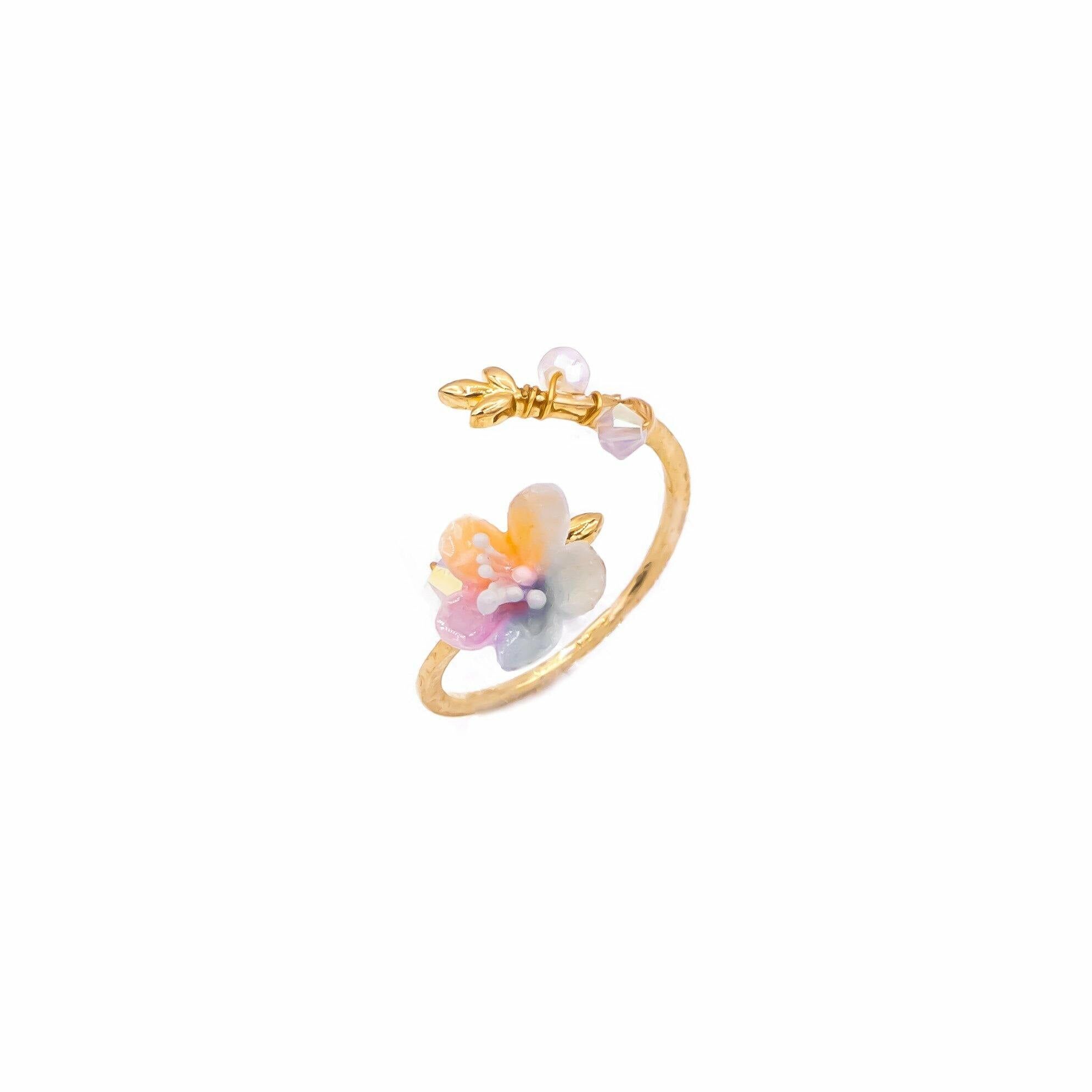 Floral Dream 14K Gold-plated Ring