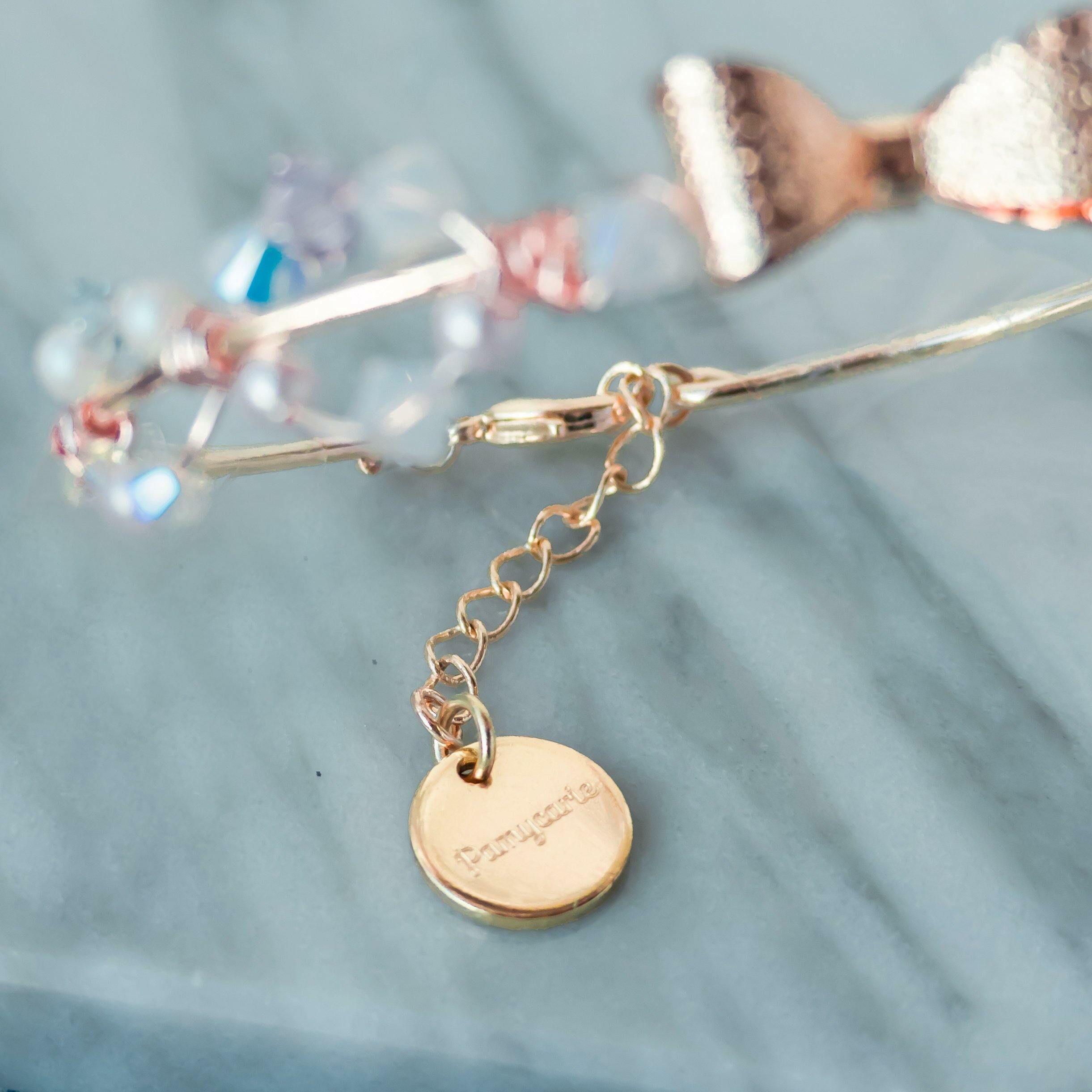 #1 ZODIAC Aquarius Garden Rose Bangle