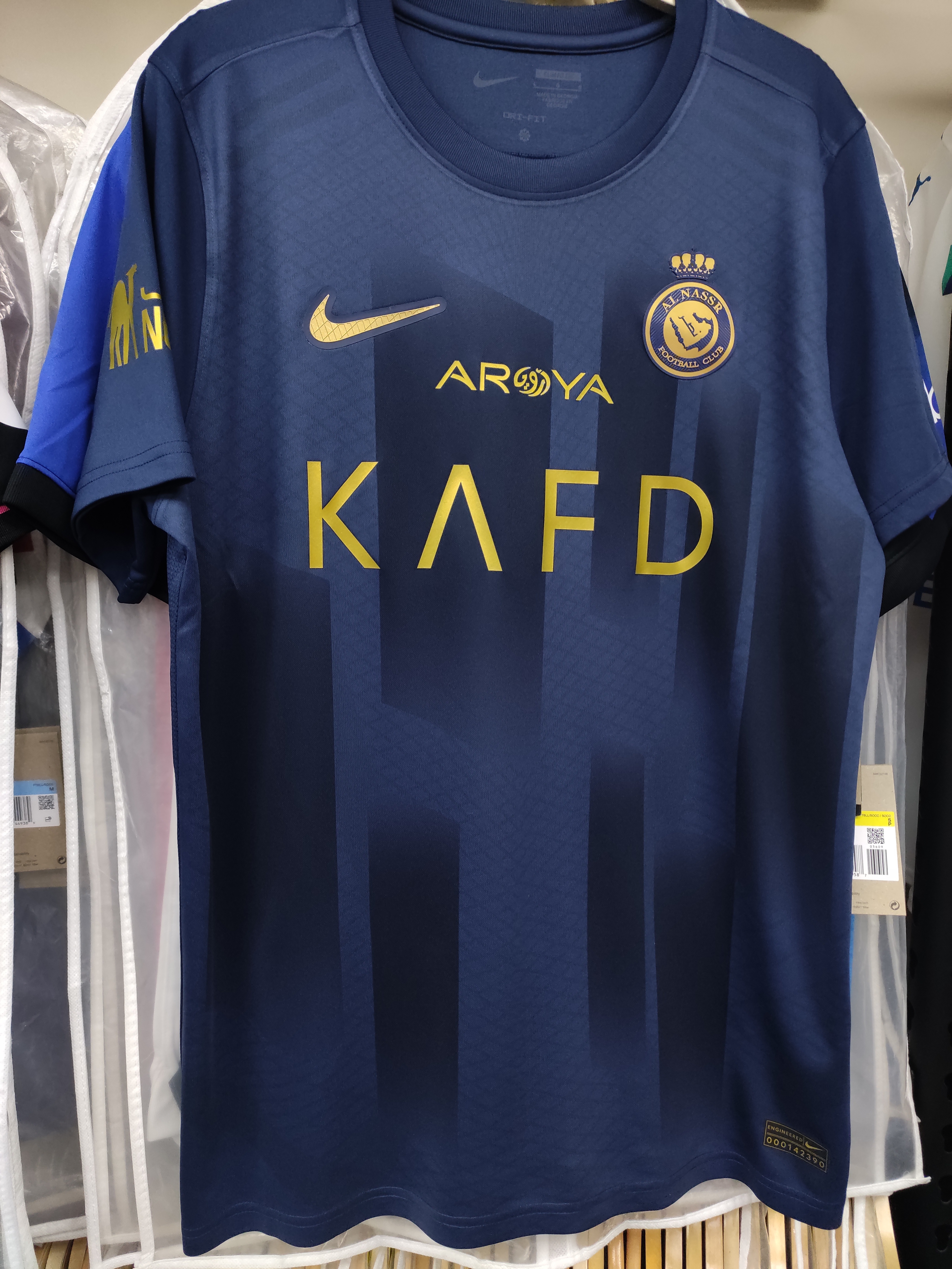 23-24艾納斯作客C朗拿度球衣