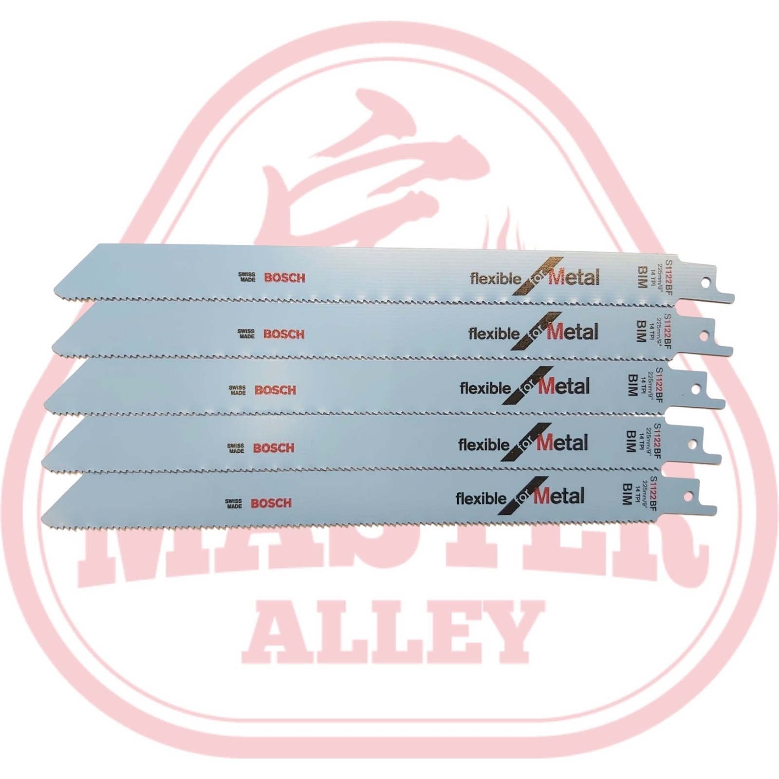 CUT -- BOSCH博世 老虎鋸5片 8”(金屬)S1025VF / 9”(金屬)S1126BEF / 9”(木和金屬)S1111DF / 12”(木和金屬)S1411DF /S1122BF 9"(金屬)