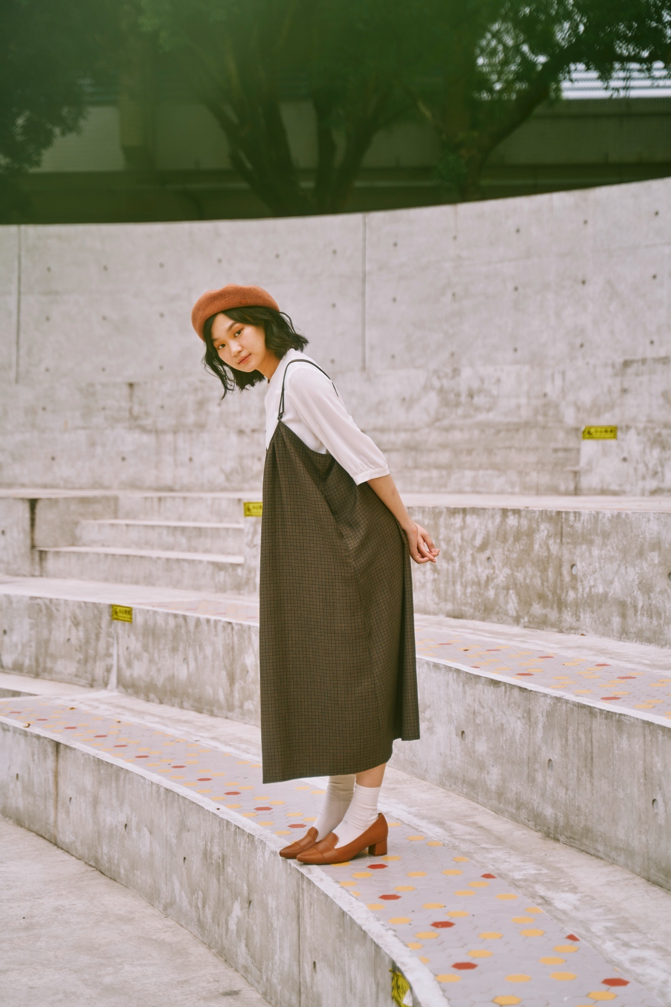 跳舞吧!擦色小跟鞋