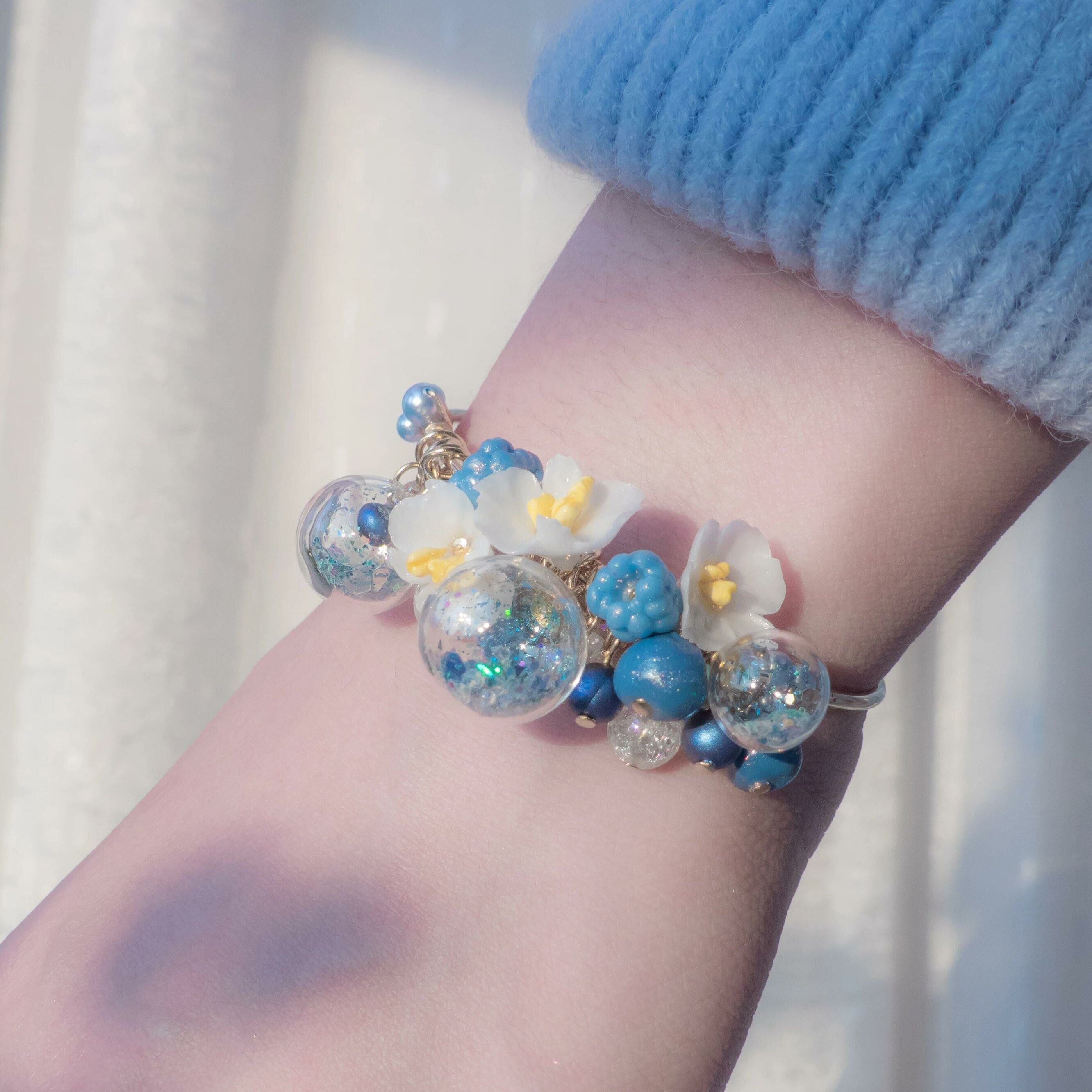 #10 ZODIAC Scorpio Begonia POMPOM Bangle