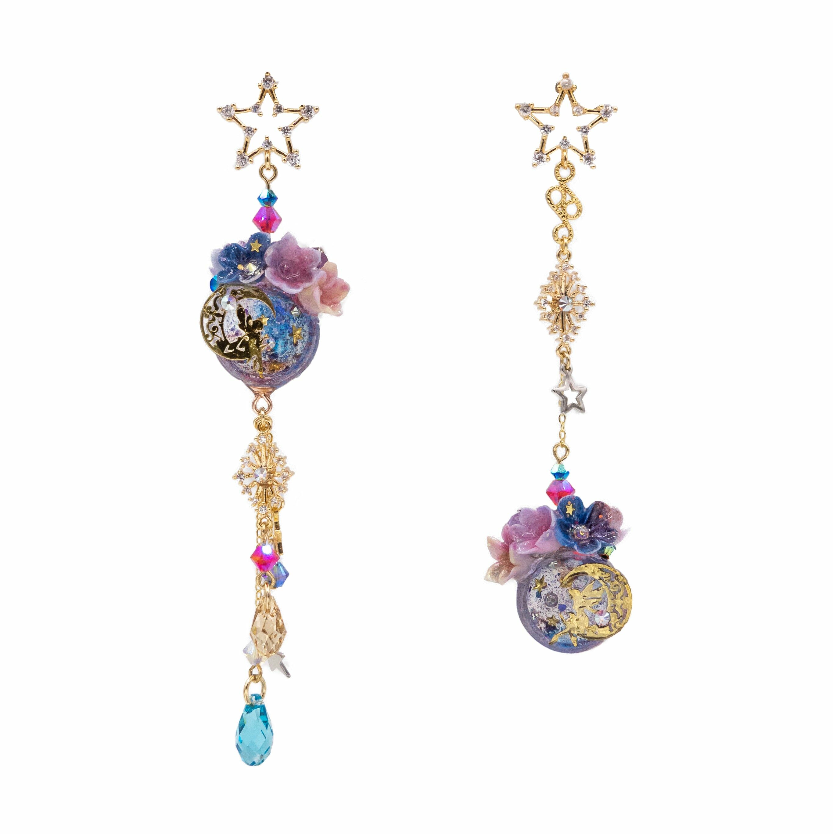 Prophecy Shew Stone 925 Silver Earrings