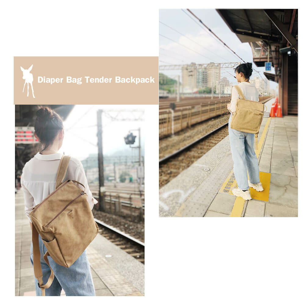 德國媽媽包No.1品牌，LASSIG讓媽媽包不只是媽媽包，兼具時尚與功能性，皮革質感設計，雙拉鍊長型大開口，大容量多隔層，外出育兒神隊友，網紅媽咪推薦