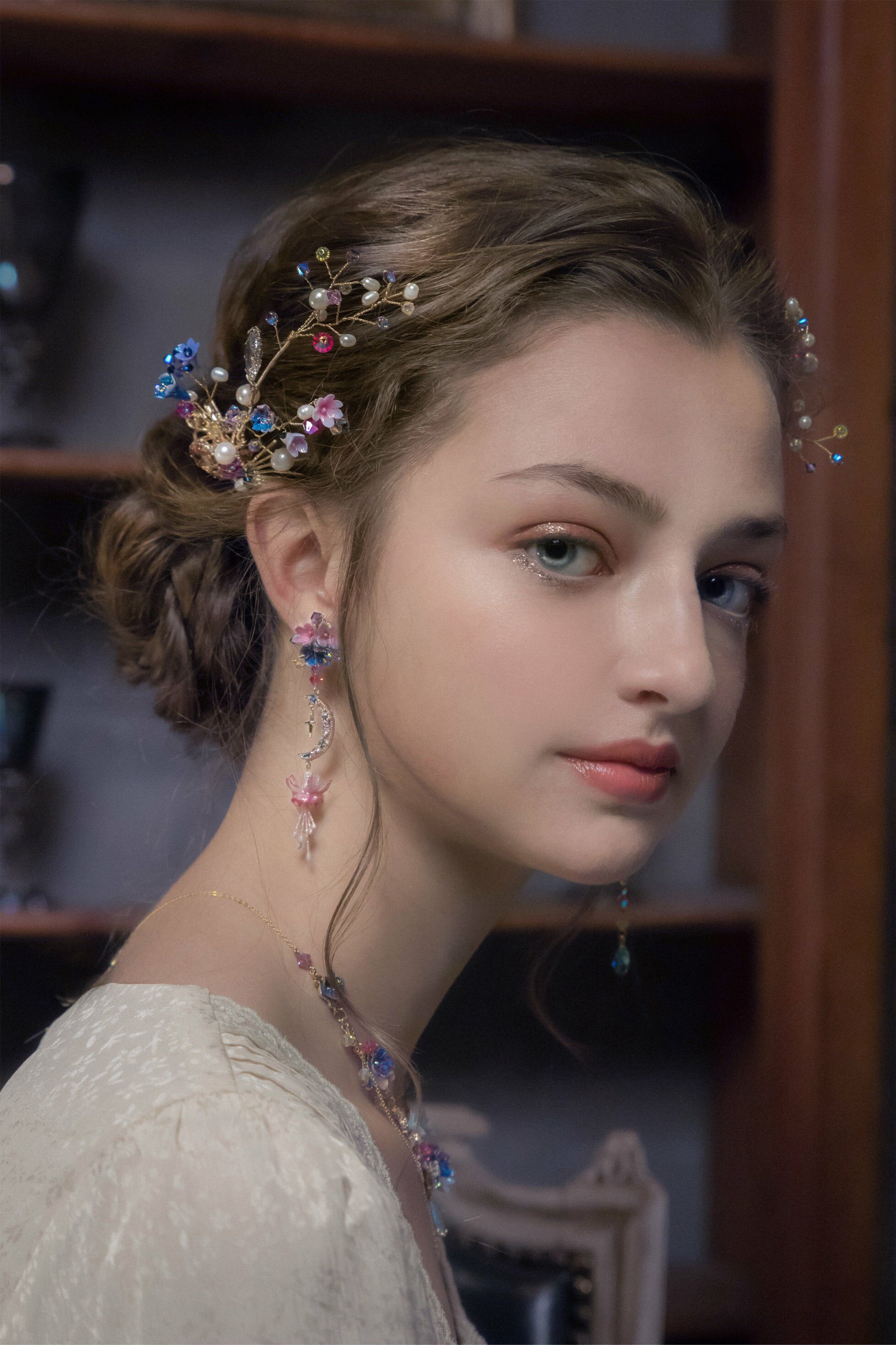 Luna Chapel Medinilla 14K Gold-plated  925 Silver Earrings