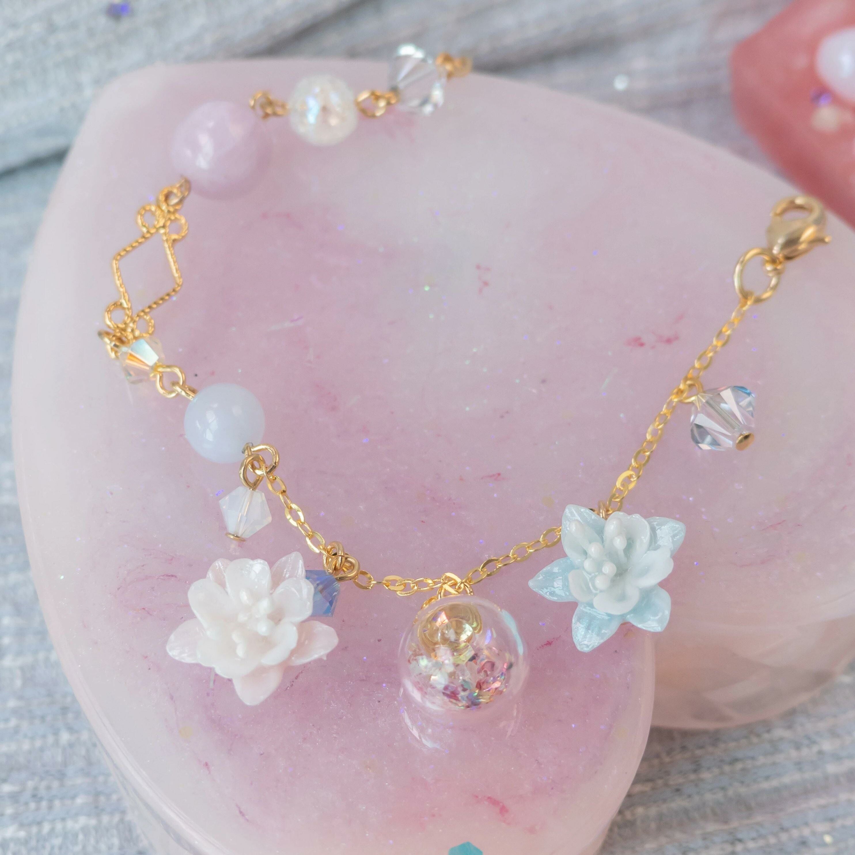 #13 ZODIAC Cygnus Missing Concerto 14K Gold-plated 925 Silver Charm Bracelet