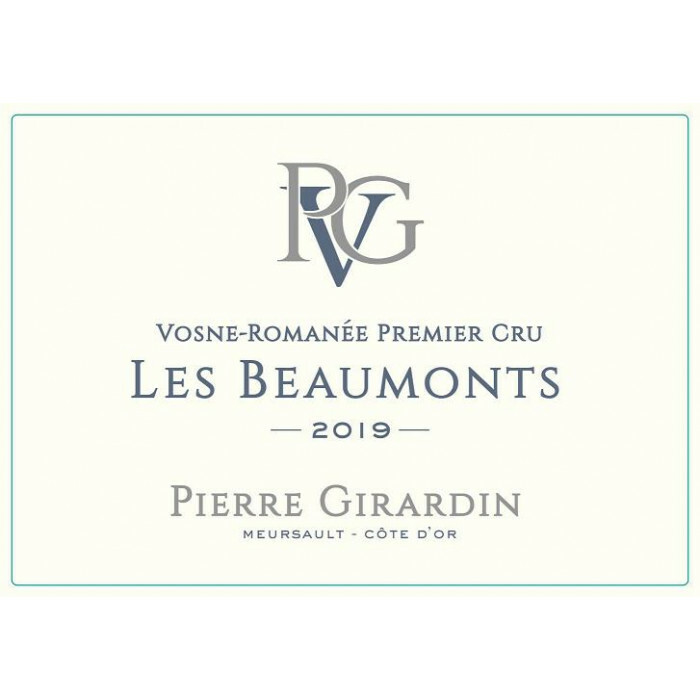 Pierre Girardin Vosne Romanee 1er Cru Les Beaumonts 2021