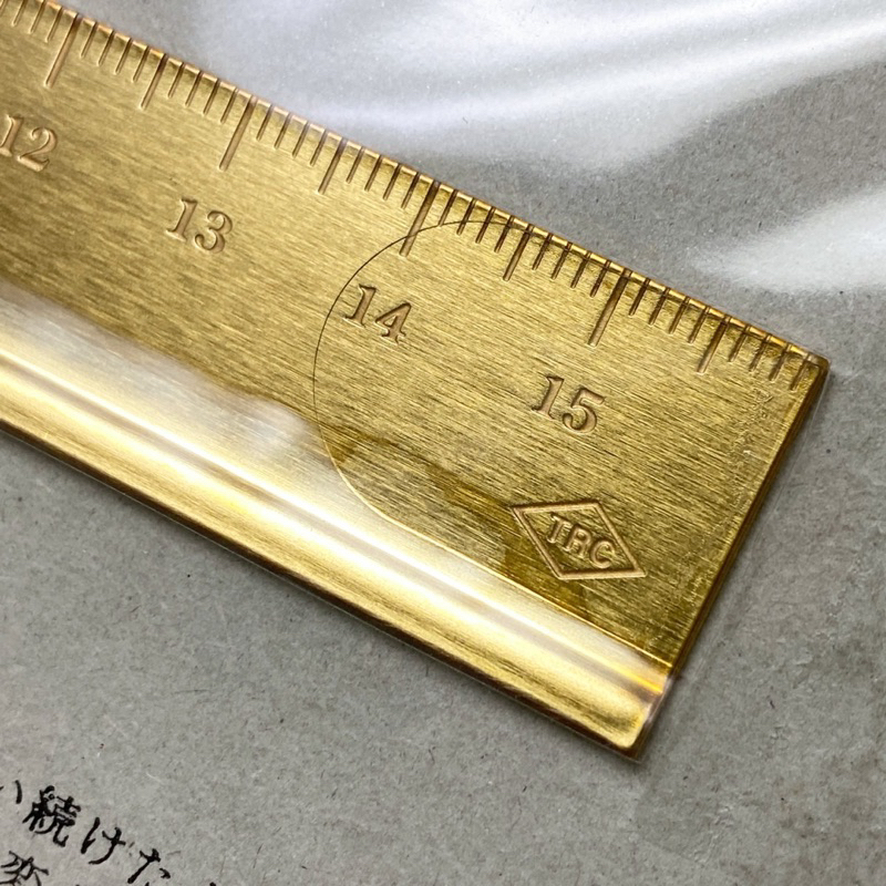 TRC Traveler’s Notebook|經典黃銅尺