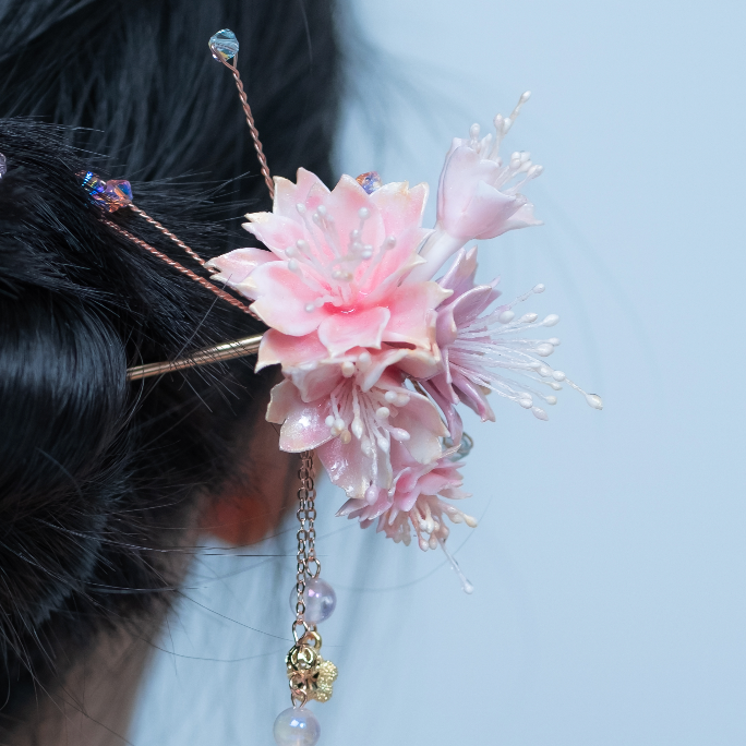 Salura on the Cliff Yae Sakura Gold-plated Hair Pin