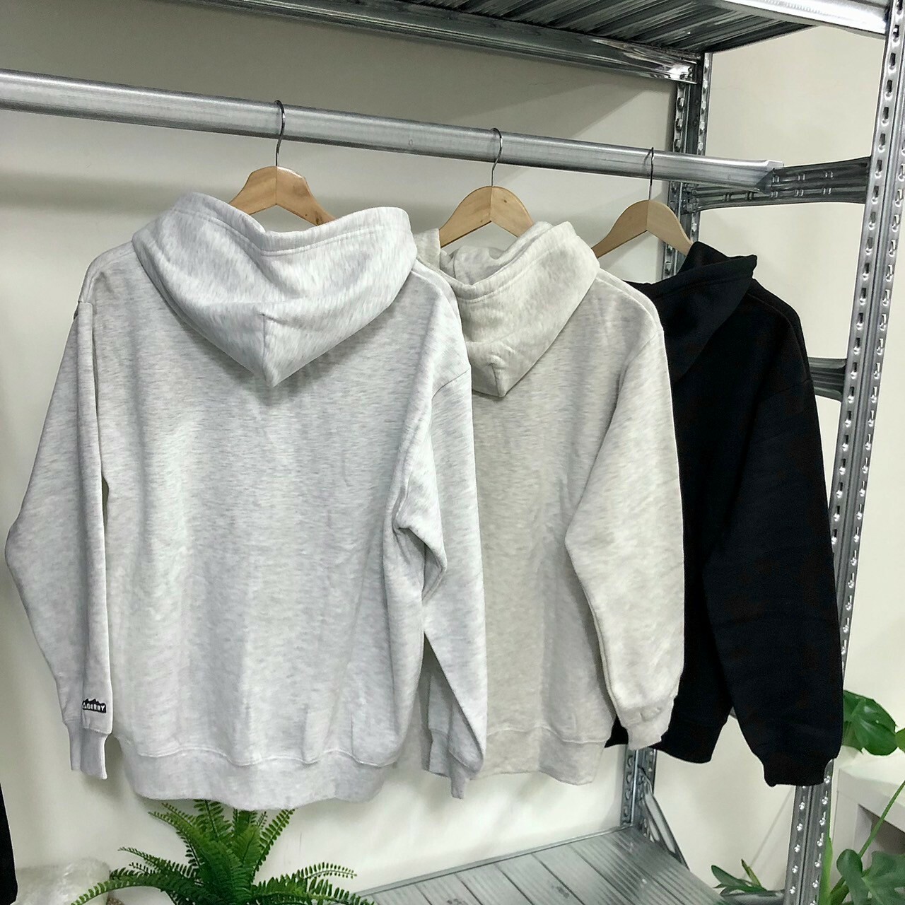 GERRY 泡泡感logo內鋪棉連帽外套 GE24AW22