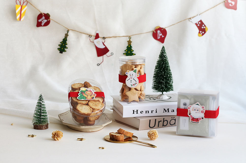 造型彈力套- 聖誕 薑餅人波奇 20入/包 2cm*18cm【6-84405301】