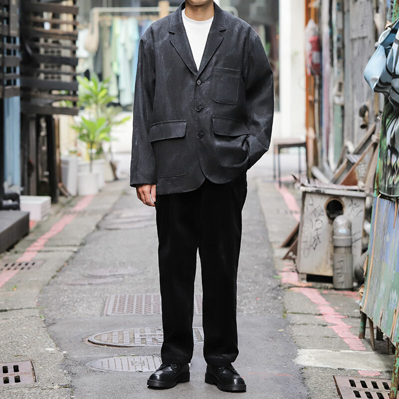 Kontor ジャケット Kontor Oversize Printed Jacket Grey Printed