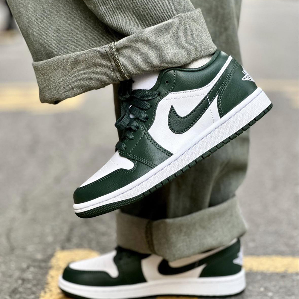 W Air Jordan 1 Low White Olive 橄欖綠 DC0774-113