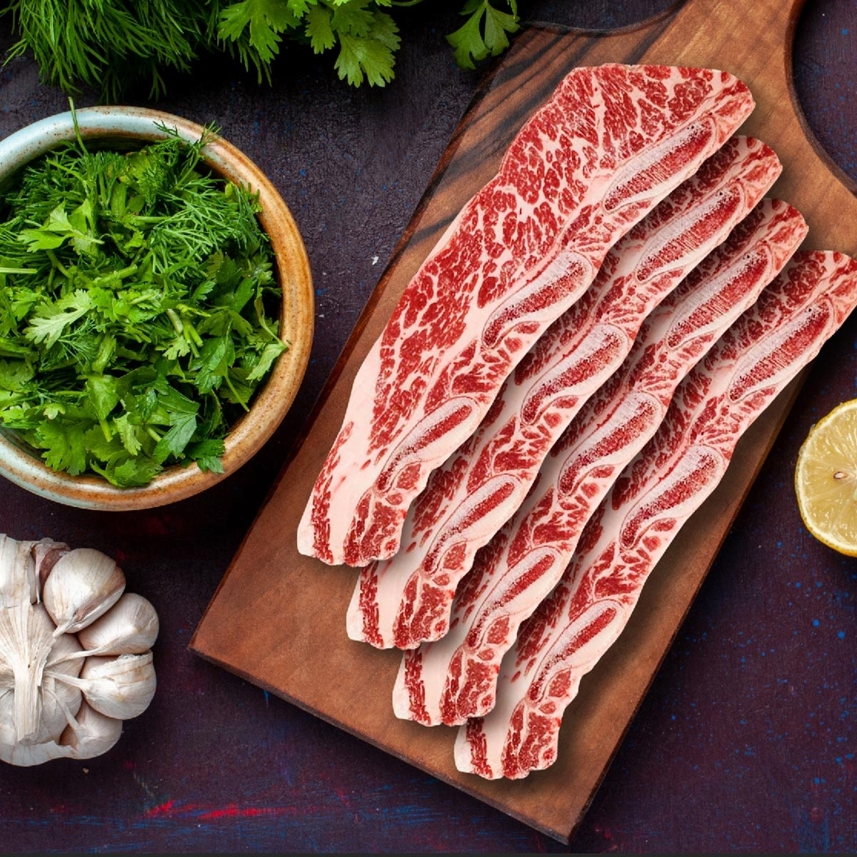 美國特選帶骨牛小排