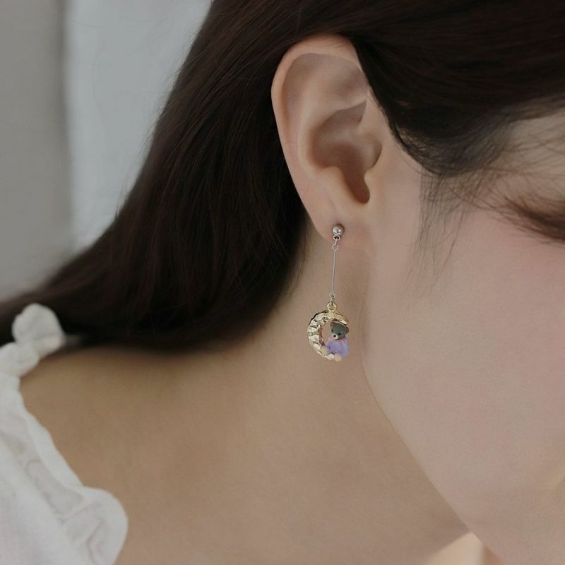 Ayatorie 熊仔與月亮耳環