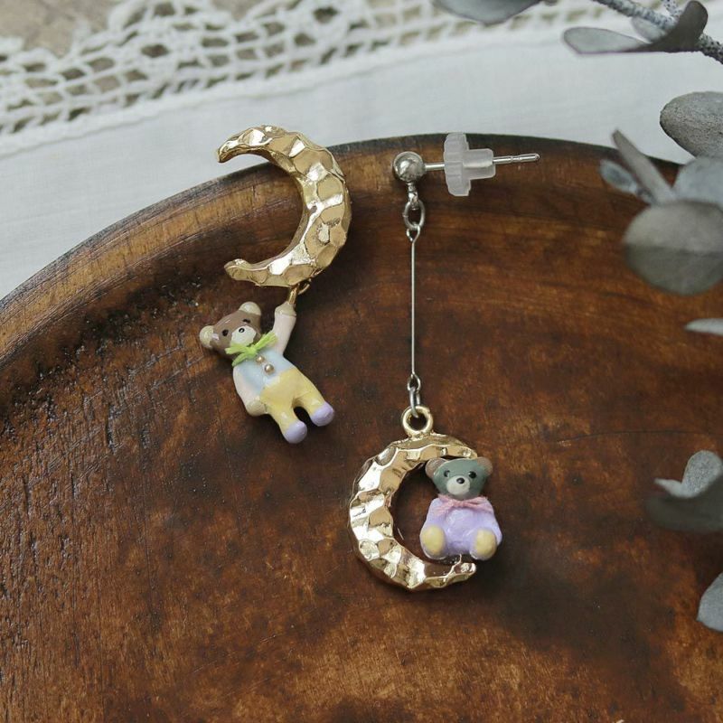 Ayatorie 熊仔與月亮耳環